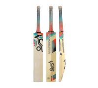 Kookaburra Aura 6.5 Cricket Bat, Short Handle, Coral/Blue, Coral/Blue