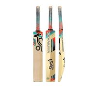 Kookaburra Aura 6.5 Cricket Bat - Size 6, Coral/Blue