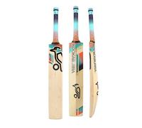 Kookaburra Aura 8.1 Cricket Bat - Short Handle, Pink/Blue