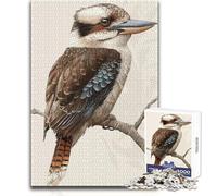 Kookaburra Bird Adult Jigsaw Puzzles 1000 Pieces Smart Fun Educational Game Great Heartfelt Meaningful Present Size 38x26cm