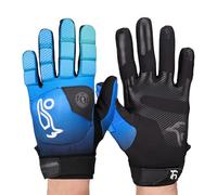 Kookaburra Clone Hockey Glove - Size Large - Lightweight Protection, Rubberised Palm Grip, Blue