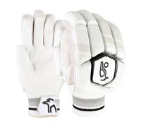 Kookaburra Ghost 6.1 Batting Gloves - Extra Small Junior Right Hand, White