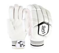 Kookaburra Ghost 6.1 Batting Gloves - Junior Right Hand, White