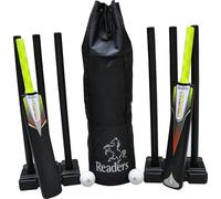 Kookaburra Hat Unisex-Youth Wind Ball - Medium Cricket Set, Black, M EU