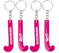 Kookaburra Hockey Stick Pink Key Ring (Pack of 2)