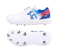 Kookaburra Spike Cricket Shoes KC 1.0 White/Blue/Red AW24