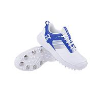 Kookaburra KC 1.0 Spike Cricket Shoe - White/Royal - 8