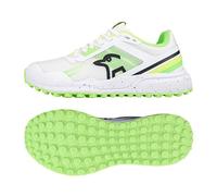 Kookaburra KC 2.0 Rubber Sole Cricket Shoe - Yellow/Green - 8
