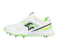 Kookaburra KC 2.0 Spike Cricket Shoe - Yellow/Green - 9