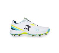 Kookaburra KC 3.0 Spike Cricket Shoe - Aqua/Yellow (7)
