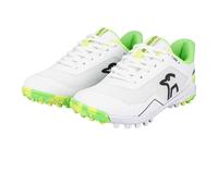 Kookaburra KC 5.0 Rubber Sole Cricket Shoe - Yellow/Green - 2