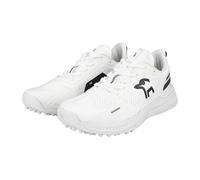 Kookaburra KC Players Rubber Sole Cricket Shoe - White/Black - 12