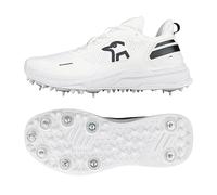 Kookaburra KC Players Spike Cricket Shoe - White/Black - 12