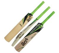 Kookaburra Kids Kahuna 150 "2011" Cricket Bat - Black/Green, Size 3
