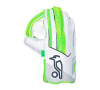 Kookaburra LC 4.0 Wicket Keeper Gloves in White Kookaburra White One Size