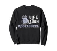 Kookaburra Life Laugh Kookaburra Bird Australia Animals Sweatshirt