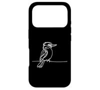 Kookaburra Line Art Birdwatcher Case for iPhone 17 Pro