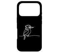 Kookaburra Line Art Birdwatcher Case for iPhone 17 Pro