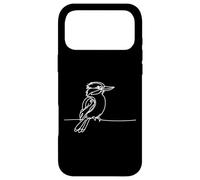 Kookaburra Line Art Birdwatcher Case for iPhone 17 Pro Max