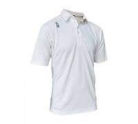 Kookaburra Men's Pro Player Cricket Shirt in White | Size: Large Kookaburra White L
