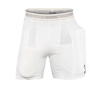 (S, White) Kookaburra Mens Protective Padded Shorts