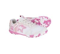 Kookaburra Orbit Junior Hockey Shoes in Bone and Salmon Pink (6)