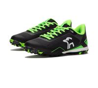 Kookaburra Orbit Junior Hockey Shoe, Black/Lime, 4