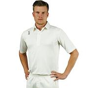 Kookaburra Pro Player Short Sleeve Cricket Shirt - Senior - White - Large