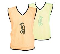 Kookaburra Reversible Training Bibs Orange/Lime - Medium