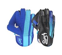 Kookaburra SC 2.1 Wicket Keeping Glove, Size Adult, Black/Blue
