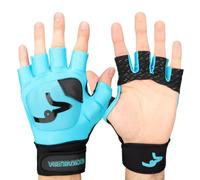 Kookaburra Spirit Field Hockey Glove with TPU Shell, Blue (Medium Left Hand)