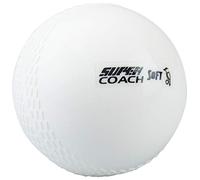 Kookaburra Supercoach Soft Ball, White, Junior