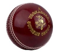 Kookaburra Supreme Crown Cricket Ball 4.75oz, Red, Youths