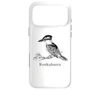Kookaburra T-Shirt Bird Tee Shirt Ornithology Black Lines Case for iPhone 17 Pro Max