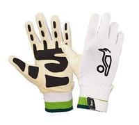 Kookaburra Ultimate Wicket Keeping Inners, Adult, White/Black/Green