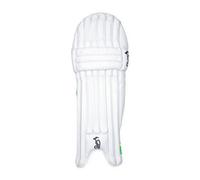 Kookaburra Unisex Adult Kahuna 5.1 Left Hand Cricket Batting Pads White/green (One Size)