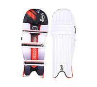 KOOKABURRA Unisex Beast 3.1 Batting cricket pads, White, Adult Right Hand UK