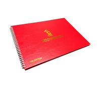 KOOKABURRA Unisex - Kookaburra Scorebook Wirebound 100 inns, White