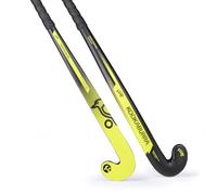 Kookaburra Unisex-Youth Sunfire Hockey Stick, Black & Yellow, 36.5 Light EU