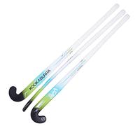 KOOKABURRA Unisex Zonda hockey stick, Black/Lime/Blue, 37.5 Light UK