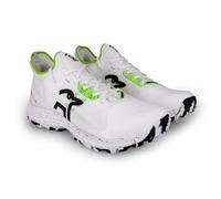 Kookaburra Vapor Hockey Shoe - Size 5 - Lightweight, Q Lock Lacing, Knitted Sock, All-Surface Grip White