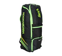 Kookaburra wd2000 Wheelie Duffle Cricket Bag - Black/Neon Green