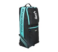 Kookaburra wd6000 Wheelie Duffle Cricket Bag - Black/Teal
