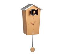 KOOKOO BirdHouse Copper, modern cuckoo clock with 12 natural bird voices or cuckoo call