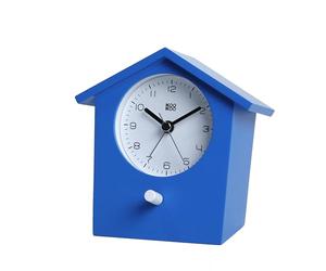 KOOKOO EarlyBird Blue, bird voice alarm clock with real bird voices and a three-tone gong