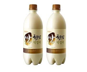 Kooksoondang Rice Makgeolli 750ml 6% Alc./Vol (Pack of 2)