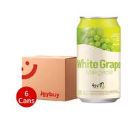 Kooksoondang Rice Makgeolli Green Grape Can 6x350ml 3%