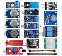 KOOKYE 16 in 1 Smart Home Sensor Modules Kit for Arduino Raspberry Pi DIY Professional