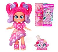 KOOKYLOOS Candy Land Series Lollipop Fun Collectible Doll from the Candy Land Series, Contents: 1 Doll, Clothes and Shoe Set, Accessories and Animal, 1 Doll has 3 Different Brusies