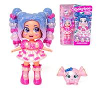 KOOKYLOOS Candy Land Series Sweet Bubble Collectible Doll from the Candy Land Series, Contents: 1 Doll, Clothes and Shoe Set, Accessory and Animal, 1 Doll has 3 Different Brusies